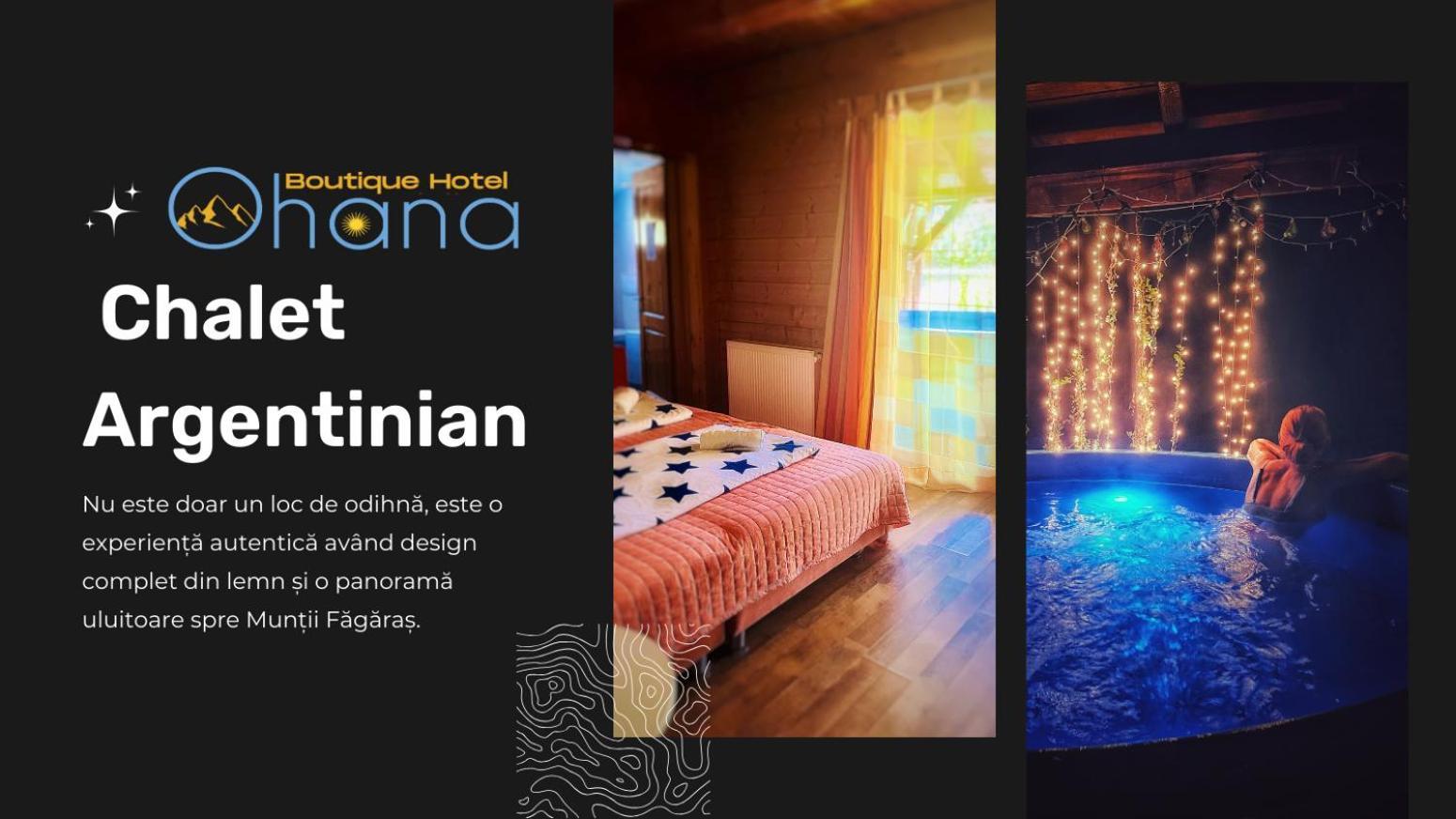 Ohana Boutique Hotel Vistea de Sus Exteriör bild